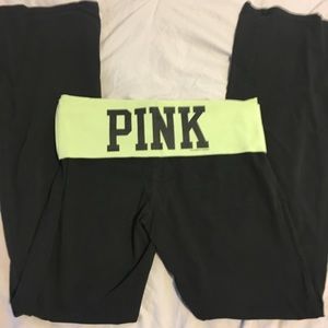 PINK cotton yoga legging